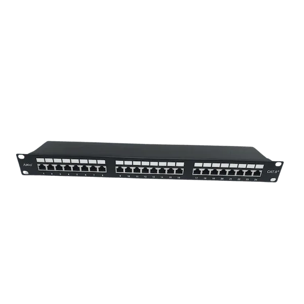 TPN-PB6AF – PATCH PANEL 24 PORTS CAT6A FTP 19” 1U – TOPNet