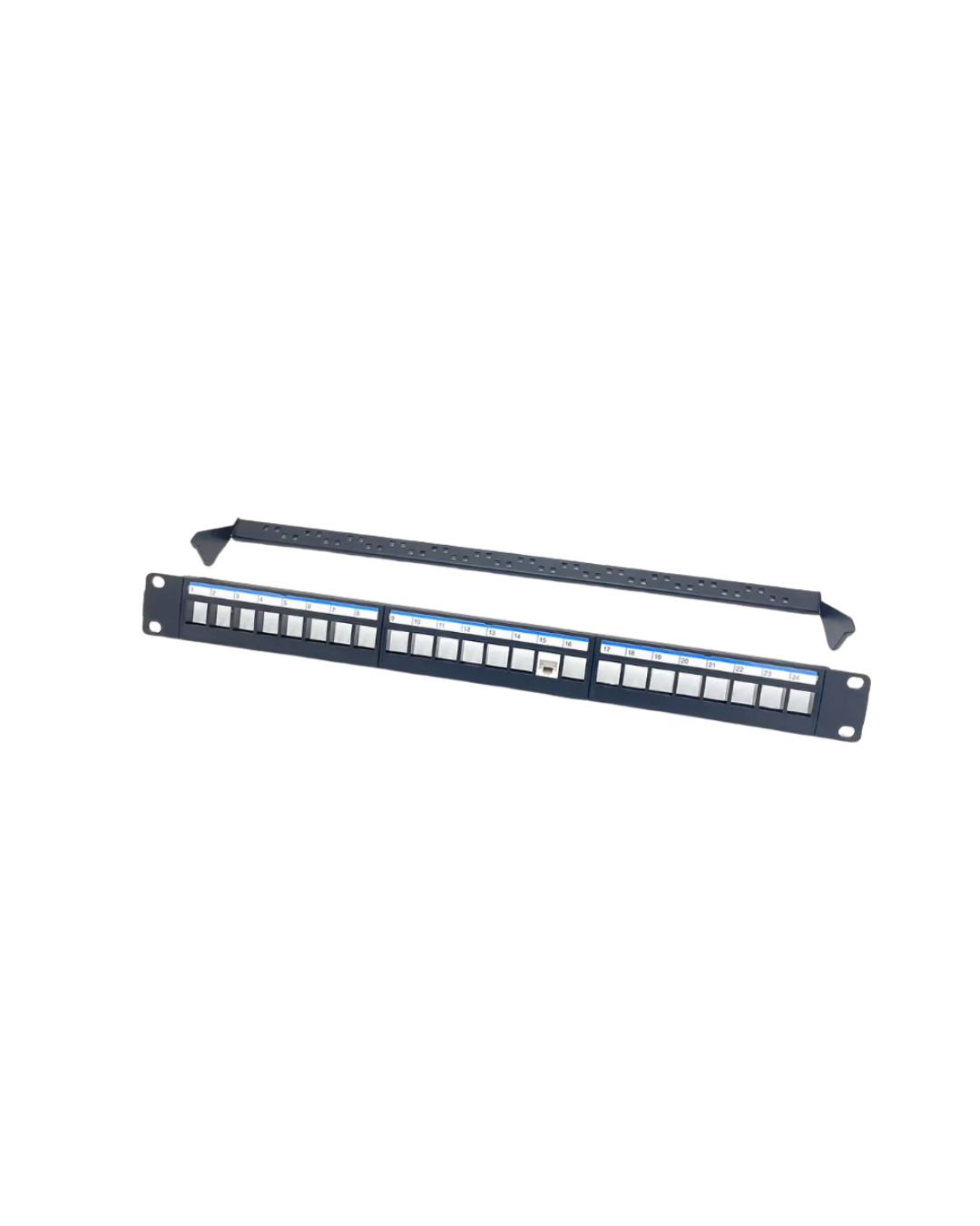 TPN-PD86AF – STP PATCH PANEL 48 PORTS CAT6 FTP – TOPNet